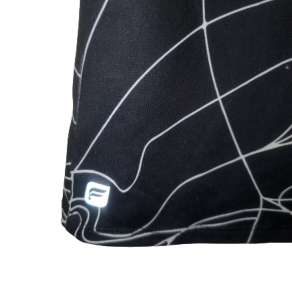 Fabletics Mary Tank Vented/Mesh Black White L - Picture 7 of 9